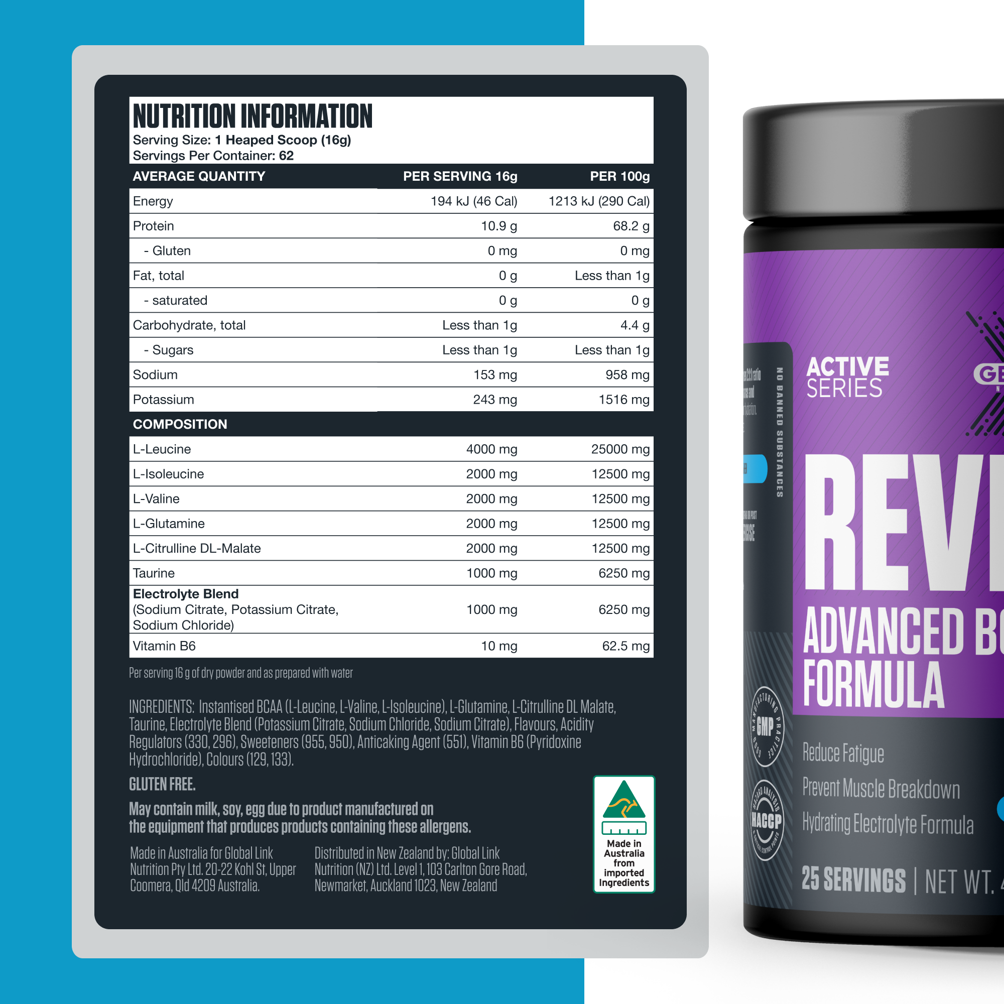 Revive Raspberry REVIVE - Genetix Nutrition